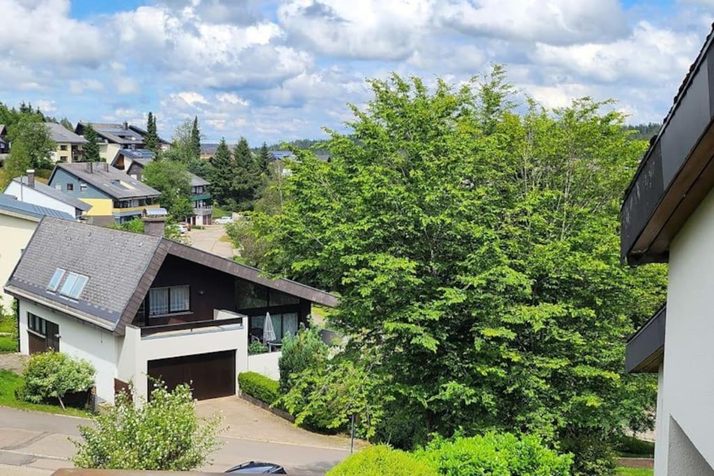 Wohlfuehl-Ferienwohnung Im Luftkurort Schoenwald 3-Z-Ferienwohnung Dış mekan fotoğraf