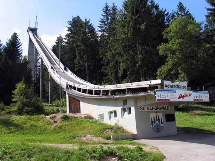 Wohlfuehl-Ferienwohnung Im Luftkurort Schoenwald 3-Z-Ferienwohnung Dış mekan fotoğraf